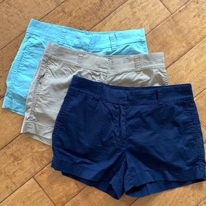 J. Crew 3” Chino Shorts